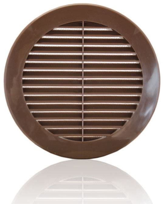 GRILLE VENTILATION D100 BROWN