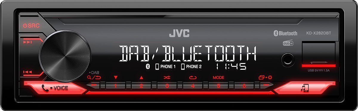 Radio samochodowe JVC JVC KD-X282DBT