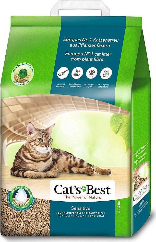 Żwirek dla kota Cats Best Sensitive Naturalny 20 l