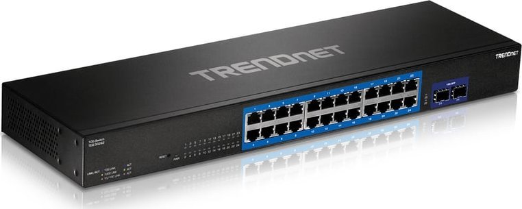 Switch TRENDnet TRENDnet 24-Port Gigabit Switch with 2 x 10G SFP+ Slots