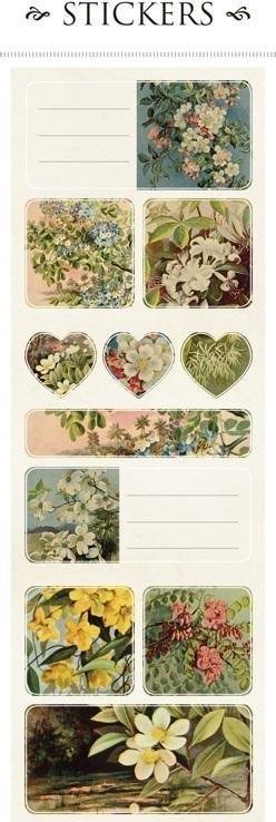 Skona Ting Naklejki ozdobne ST142-6 wiosna 2 arkusze