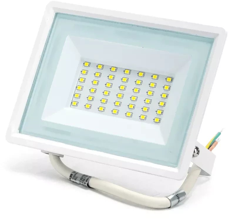 Naświetlacz 30W 6500K halogen barwa biała zimna LED typ SLIM 2510lm