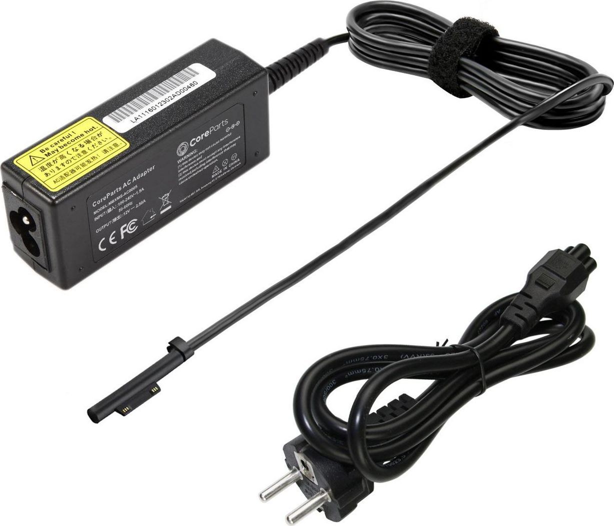 Zasilacz do laptopa MicroBattery 31 W, Surface Plug, 2.5 A, 12 V (MBXMS-AC0005)