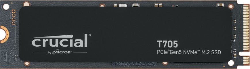 Dysk SSD Crucial T705 2TB M.2 2280 PCI-E x4 Gen5 NVMe (CT2000T705SSD3-T)