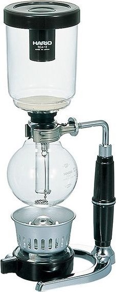 Ekspres przelewowy Hario Syphon Technica Czarno-srebrny