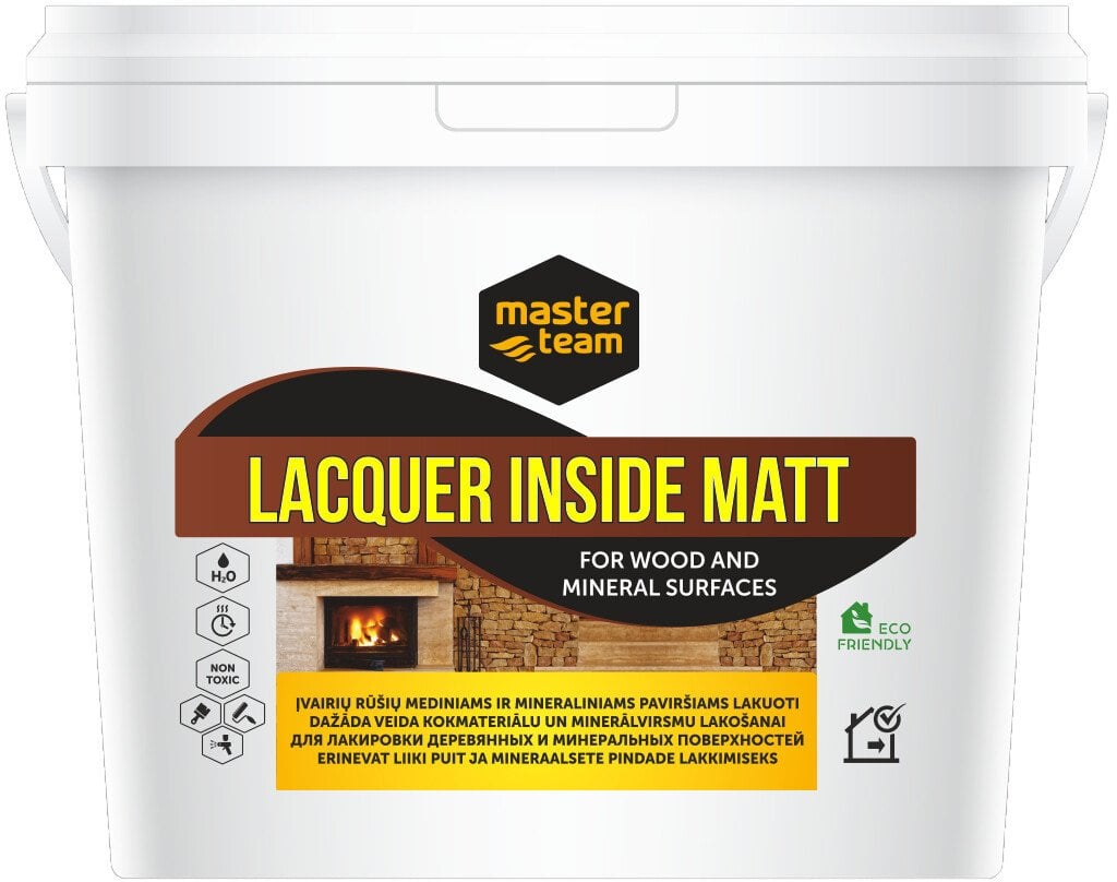 VARNISH LACQUER INSIDE MATT M. TEAM 5L