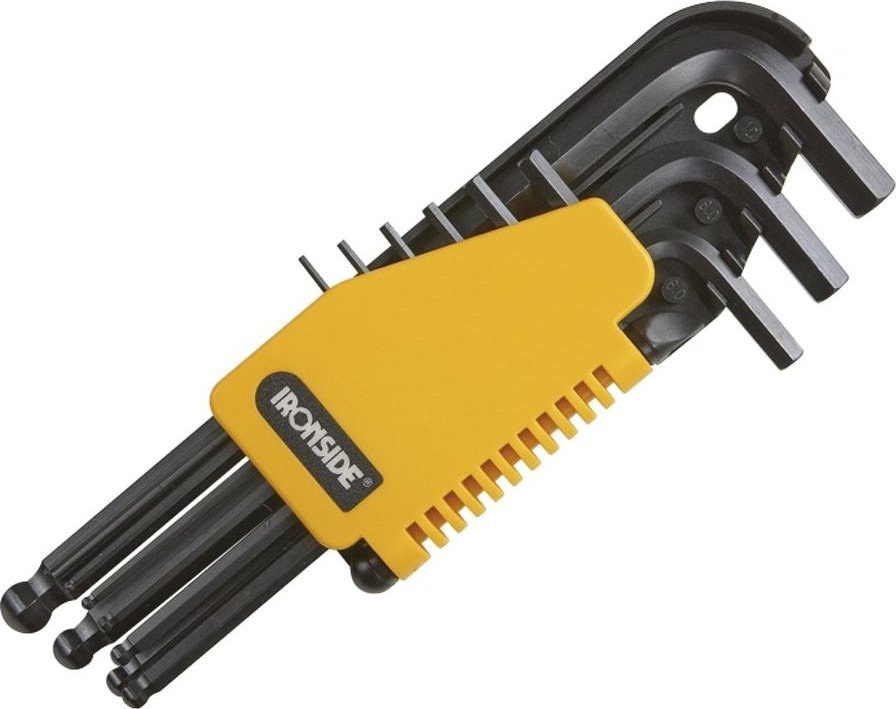 Wera Zestaw 9 kluczy trzpieniowych/imbusowych ampułowych z kulką do pracy pod kątem