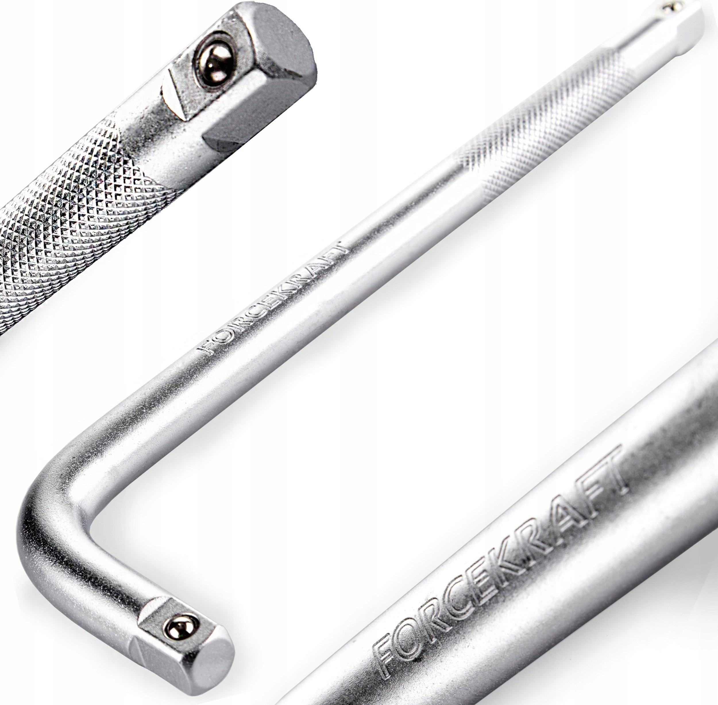Forcekraft Pokrętło typu L Cr-V 250mm 3/8"x3/8" dwustronne