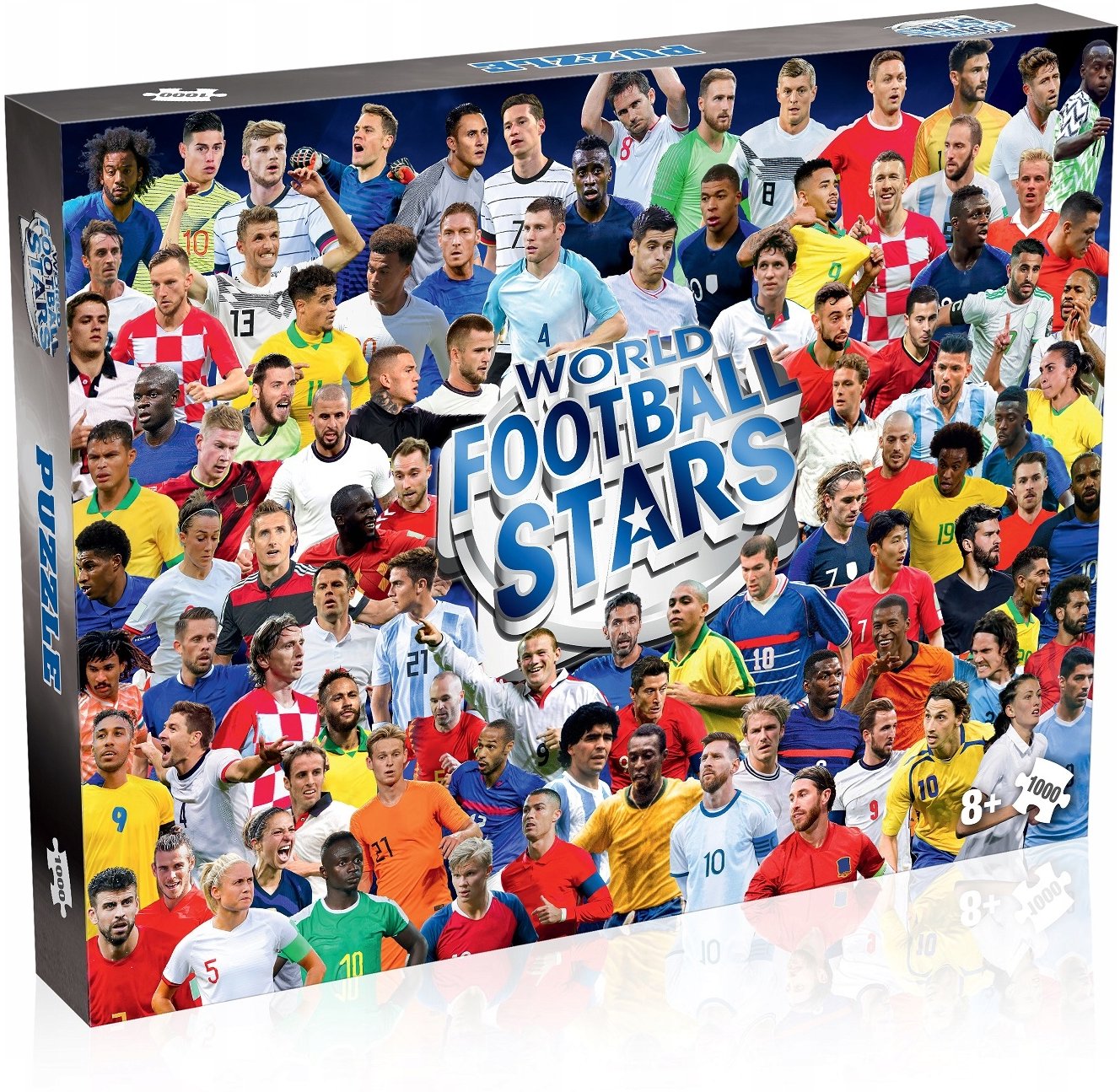 Winning Moves Puzzle World Football Stars 1000 elementów