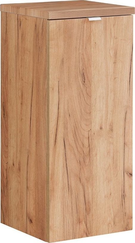 Elior Półsłupek łazienkowy z koszem na pranie - Malta 4X Dąb