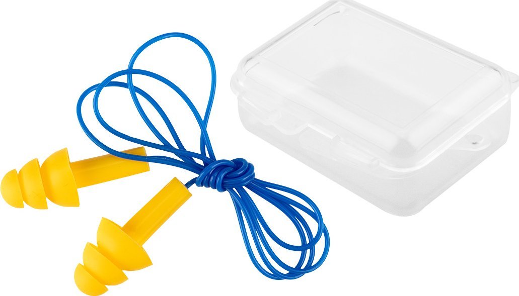 Neo Wkładki przeciwhałasowe na sznurku z pojemnikiem