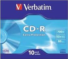 Verbatim CD-R 700 MB 52x 10 sztuk (43415)