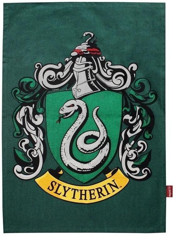 Harry Potter Ręcznik kuchenny Herb Slytherinu