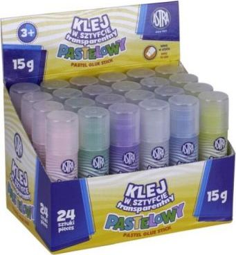 Astra Klej w sztyfcie transparenty pastelowy 15 g