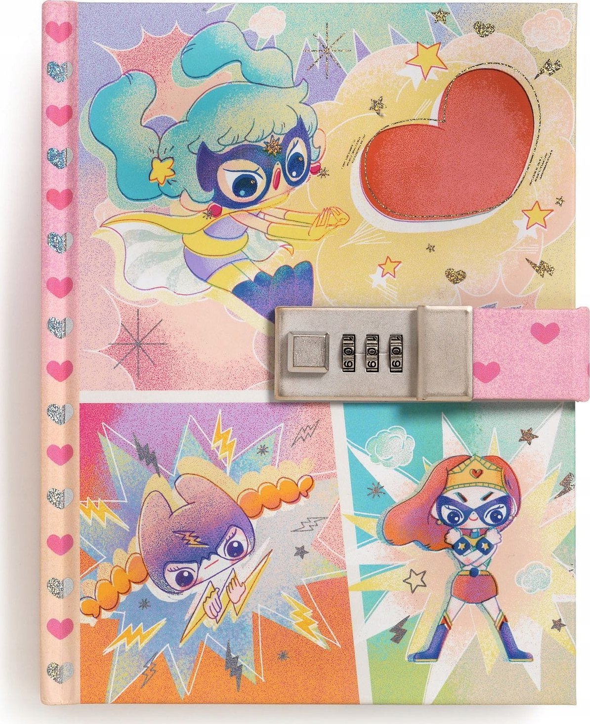 Djeco Tajny notes z kodem - Superdziewczyny