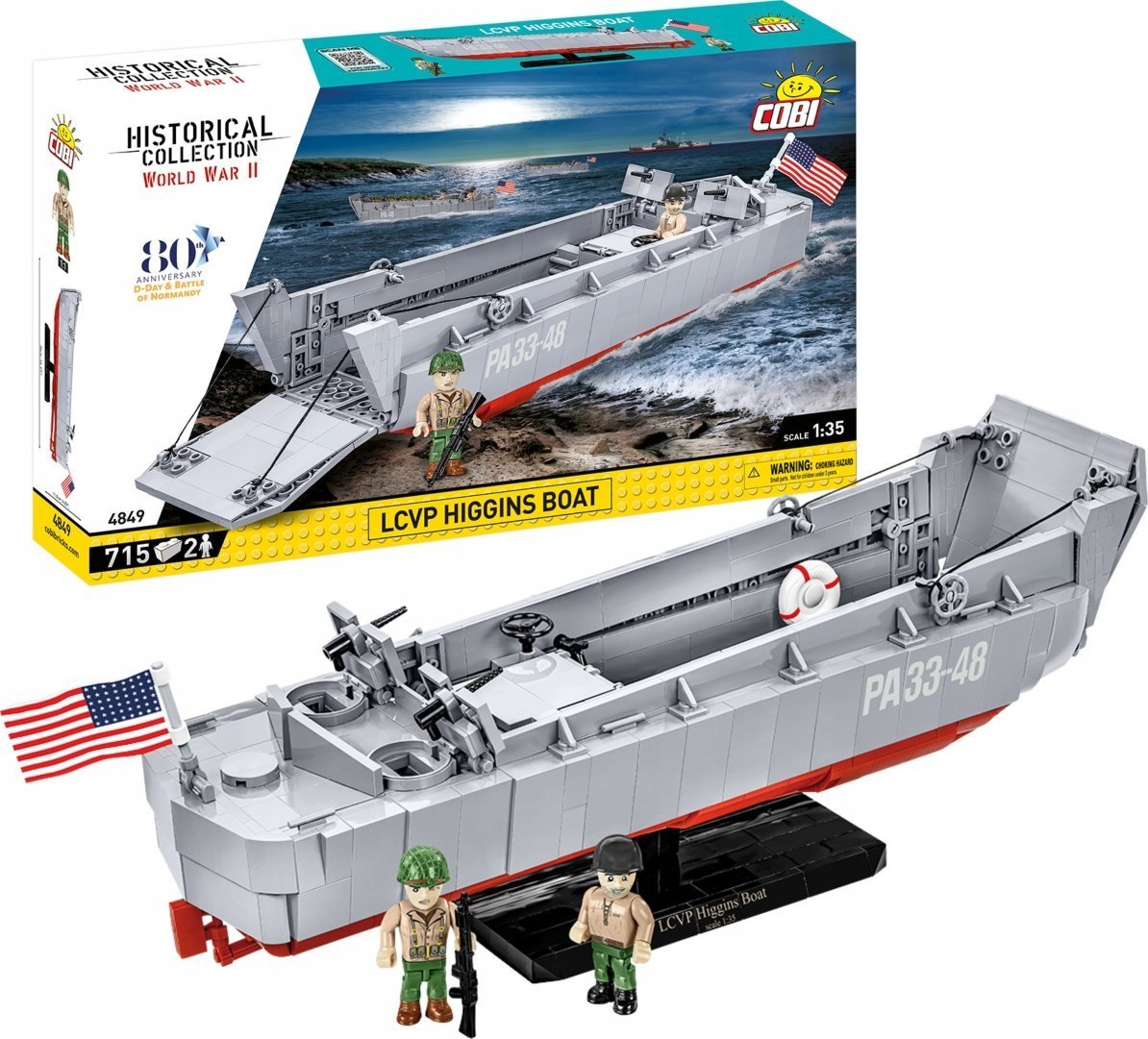 Cobi Klocki Historical Collection LCVP Higgins Boat