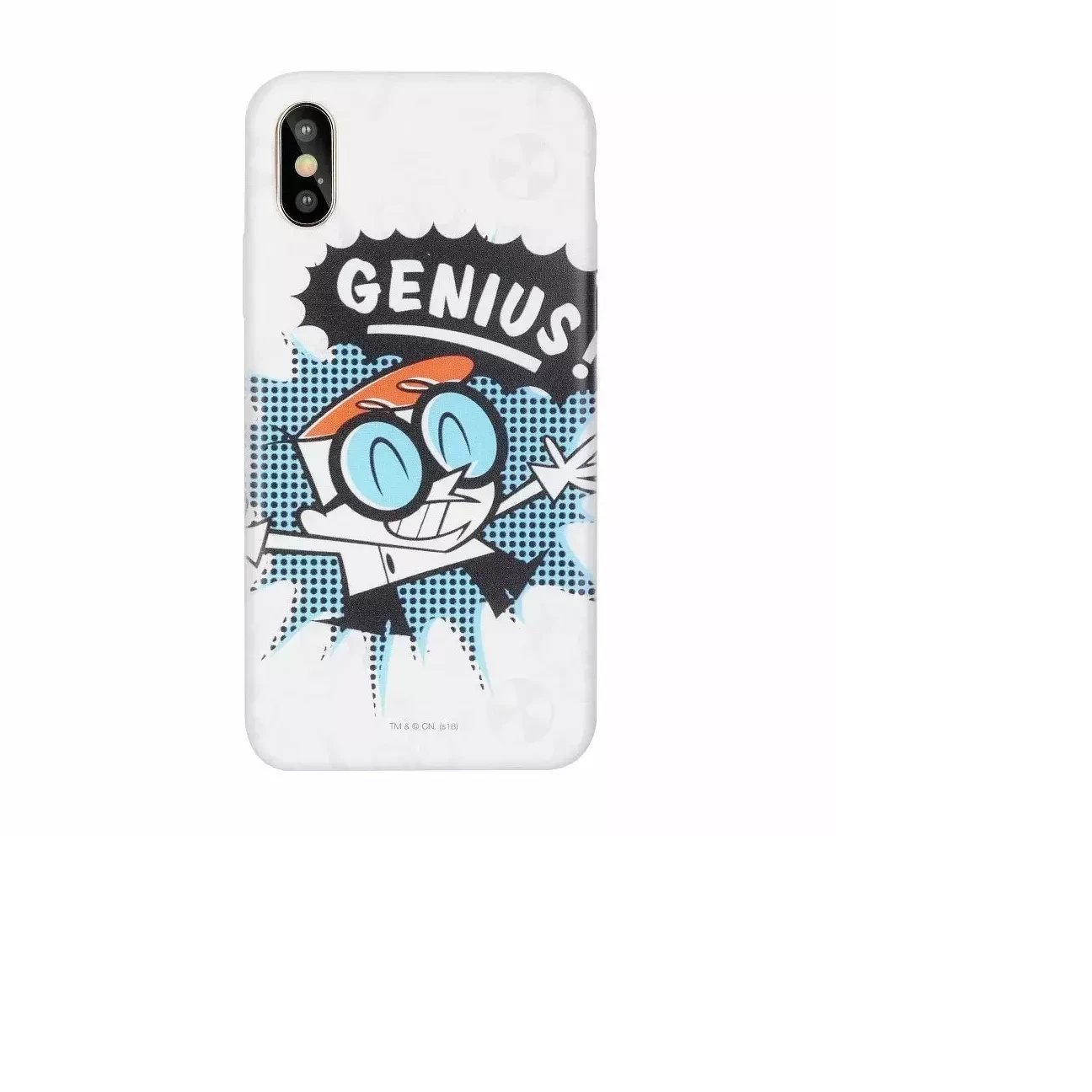 Cartoon Network Dexter Silicone Case for Apple iPhone XS Max Dexter
