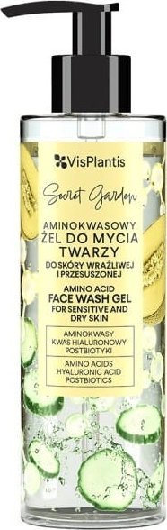 Vis Plantis VIS PLANTIS Secret Garden Aminokwasowy żel do mycia twarzy 200 ml