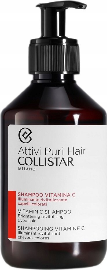 Collistar Šampūnas Collistar Vitamin C, 250 ml