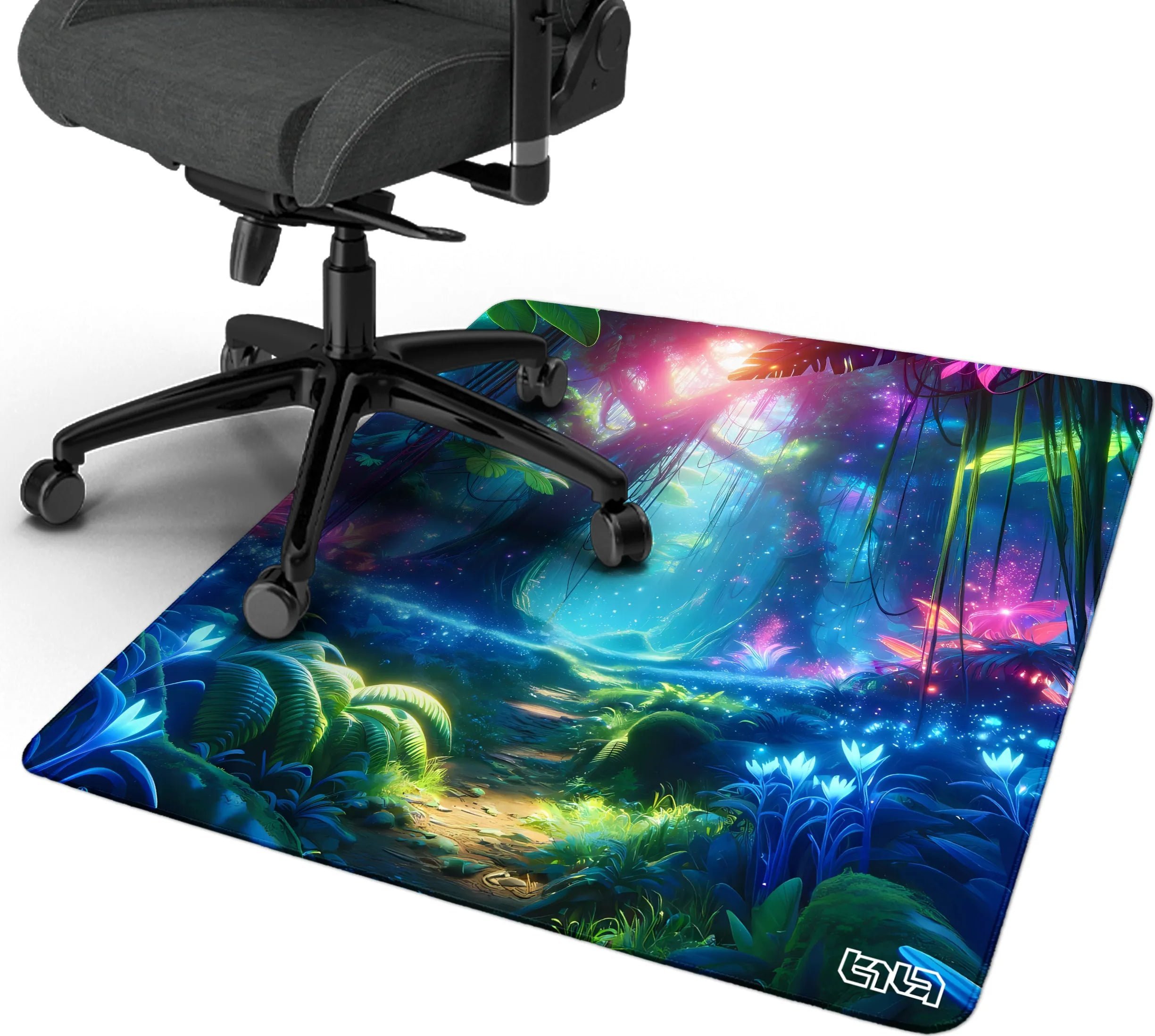 Tilt Mata pod Krzesło Kosmiczny Las 100x100