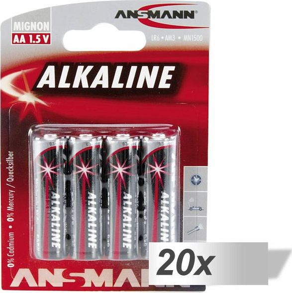 Ansmann Bateria AA / R6 80 szt.