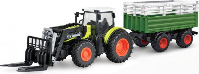 Amewi Amewi RC Traktor mit XL-Zubehörpaket LiIon 500mAh grün/6+
