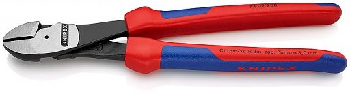 Knipex Obcinaczki boczne o dużej dźwigni 250mm (74 02 250)
