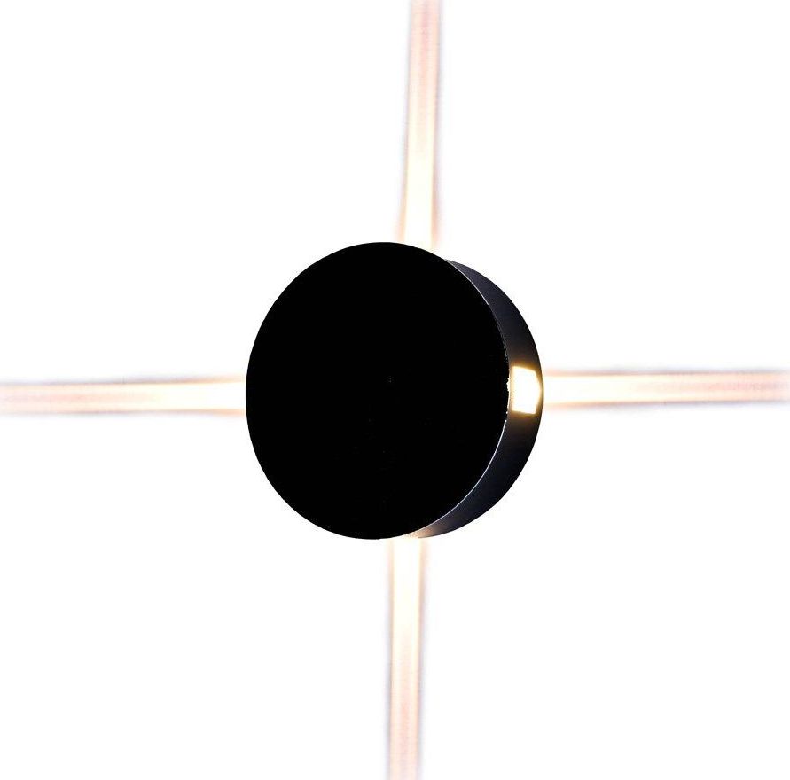 Kinkiet V-TAC Kinkiet LED VT-706 4W 4000K 440lm IP65 Okrągły Czarny 8216