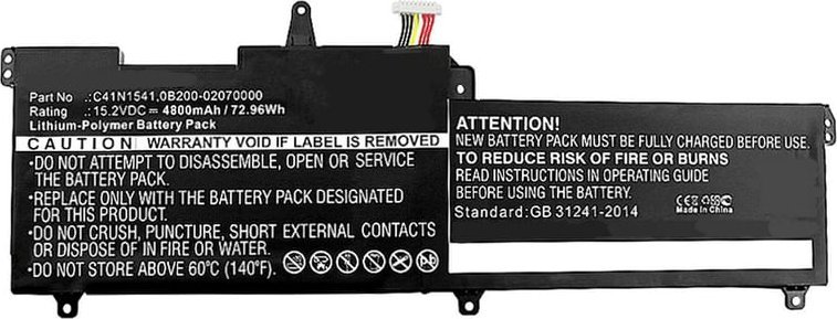 Pamięć do laptopa CoreParts CoreParts MBXAS-BA0131 części zamienne do notatników Bateria