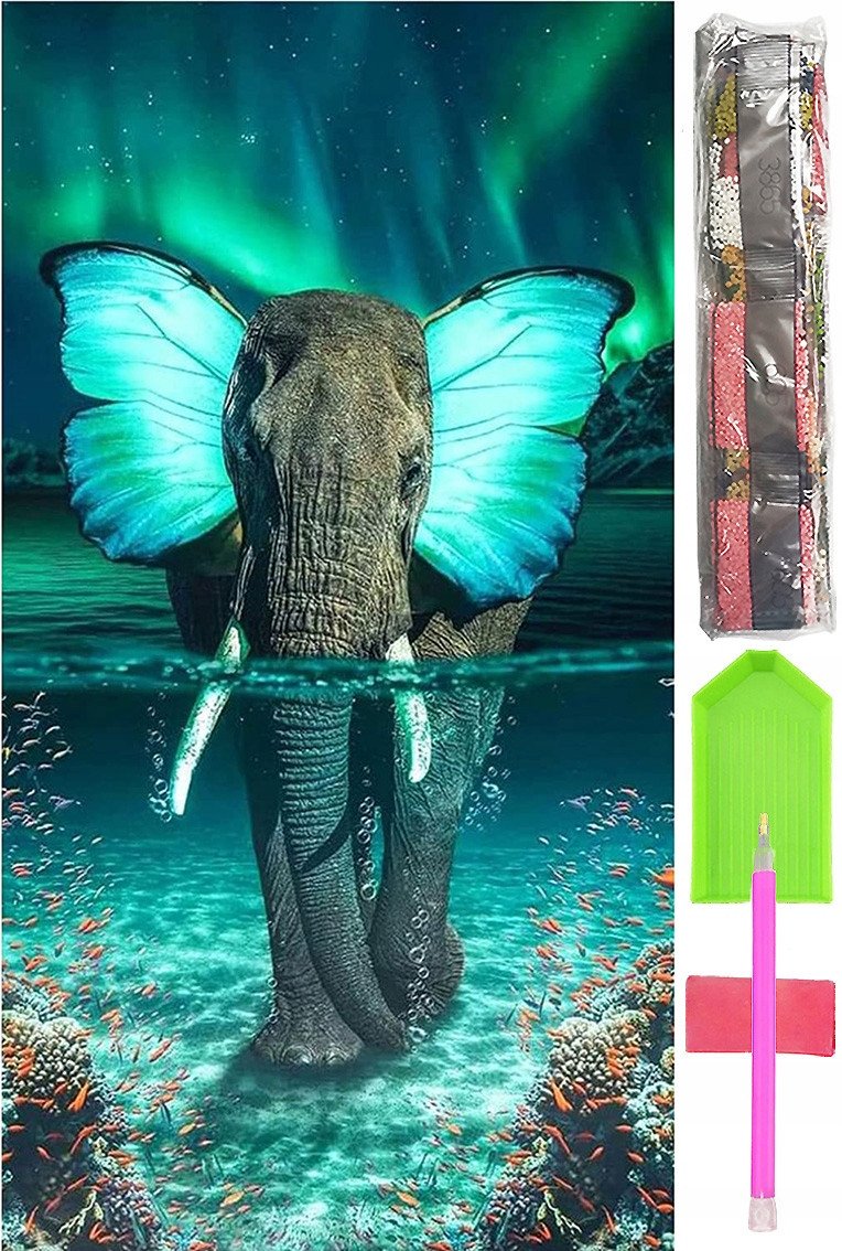 HAFT DIAMENTOWY 5D Zestaw Obraz MOZAIKA 50*100cm