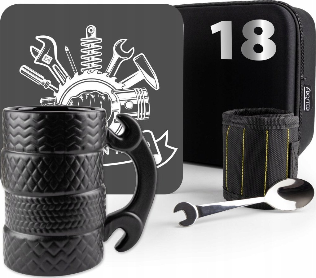 Froster Zestaw Prezentowy dla Kierowcy - prezent na 18 urodziny - King of the Road