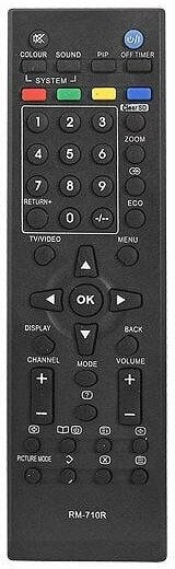 Lamex LXP710R Remote control JVC LCD TV RM-710R
