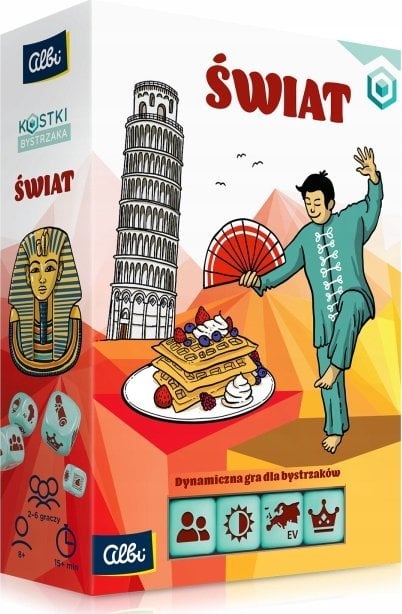 Clementoni Kostki bystrzaka - ¦wiat