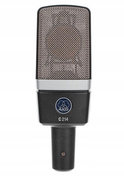 Mikrofon AKG Mikrofon pojemnościowy C214 wielkomembranowy-C 214