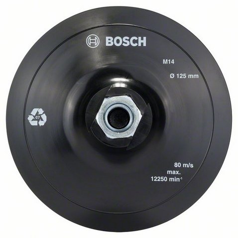 Bosch Talerz szlifierski z mocowaniem na rzepy 125mm M14 (2608601077)