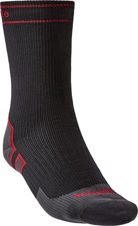 Bridgedale Skarpety Bridgedale wodoodporne StormSock Heavy Boot - black/red 40 - 43
