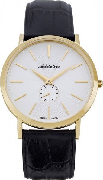 Zegarek Adriatica Zegarek męski Adriatica A1113.1213Q czarny