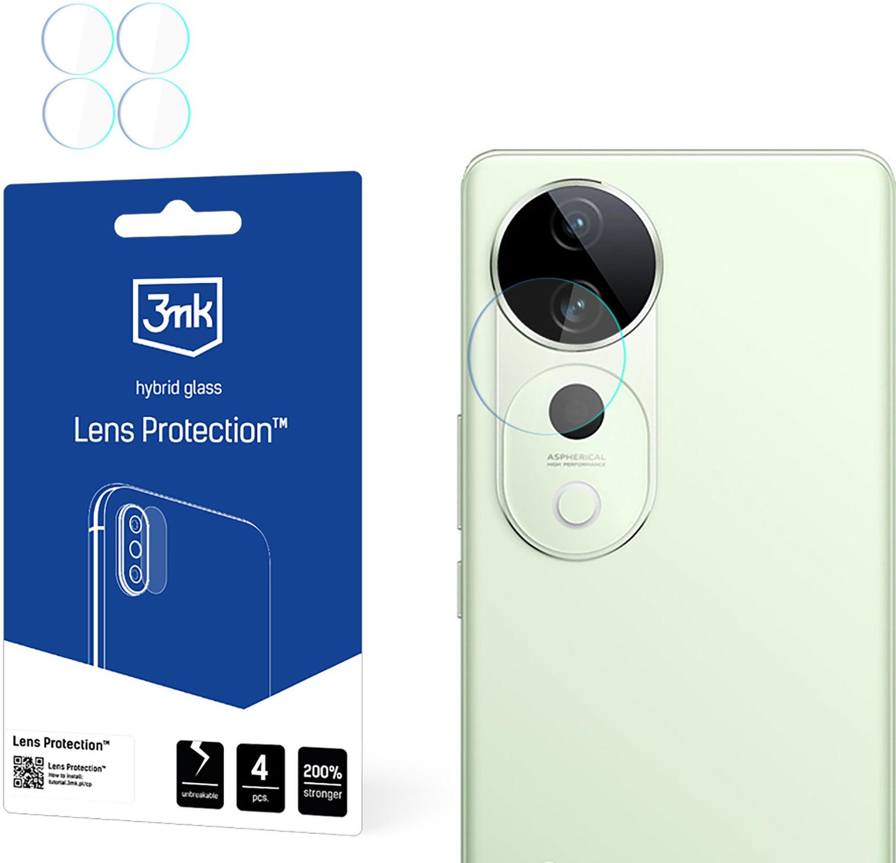 VIVO T3 ULTRA - 3MK LENS PROTECTION