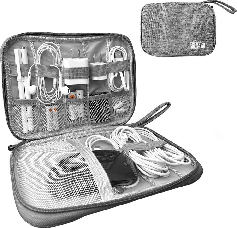 Verk Organizer podróżny torba etui na kable i ładowarki Organizer podróżny torba etui na kable i ładowarki