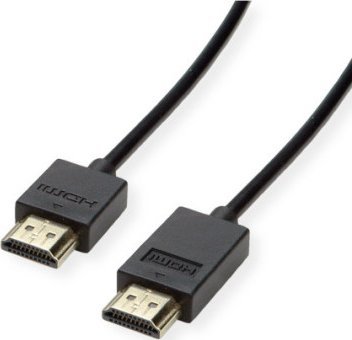Kabel Roline Kabel ROLINE 4K HDMI Ultra HD z Ethernetem, aktywny, ST/ST, czarny, 5 m