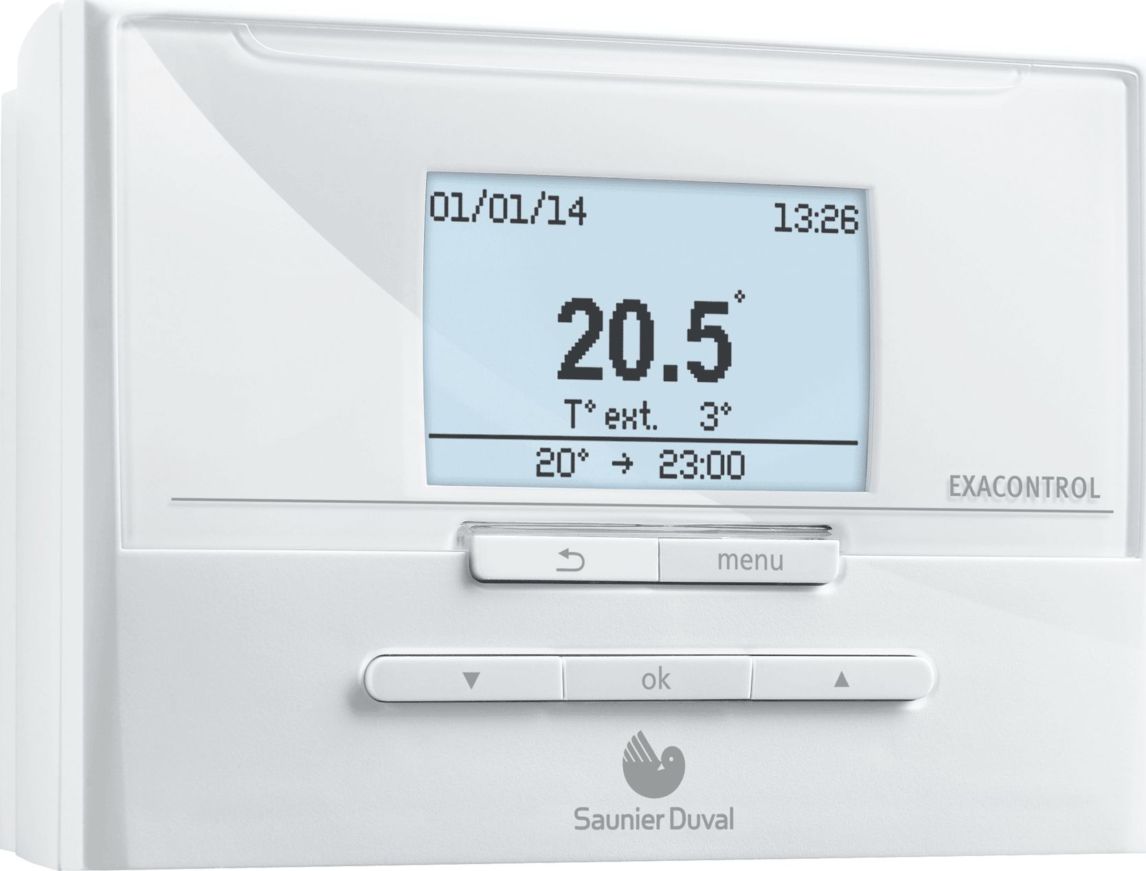 Saunier Duval Regulator temperatury z programatorem tygodniowym Exaco Ntrol E7 (S0020118088)