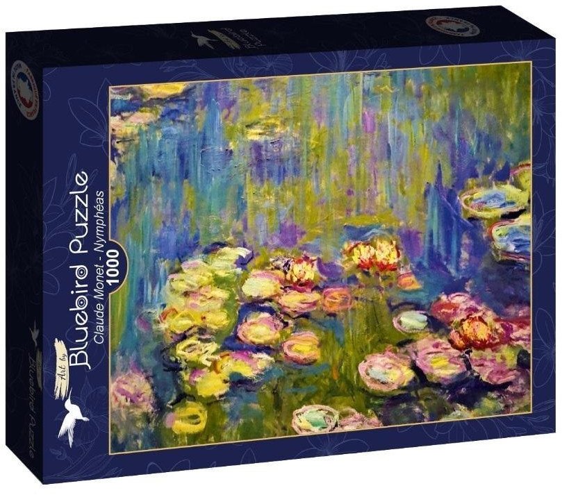 Puzzle 1000 Nenufary, Claude Monet