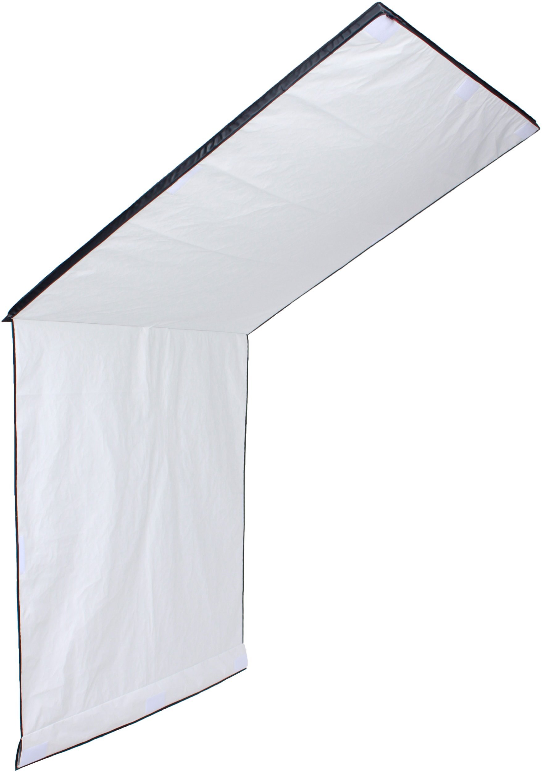 Flaga studyjna Aurora Floppy Flag 122x122cm Black/White