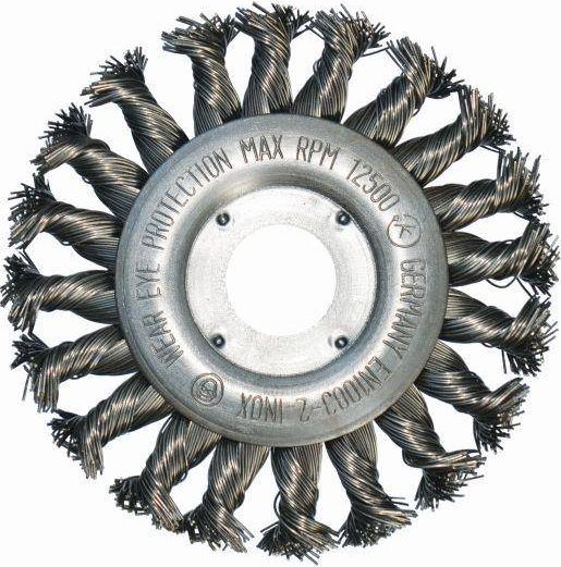 Abraboro Szczotka tarczowa 115 mm/M14 ABRABORO - drut splatany 0,5 mm