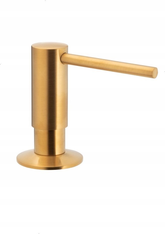 Dozownik do mydła 990-100-31 / KFA / AKCESORIA / KUCHENNY DOZOWNIK PŁYNU DO NACZYŃ PVD ZŁOTO SZCZOTKOWANE /