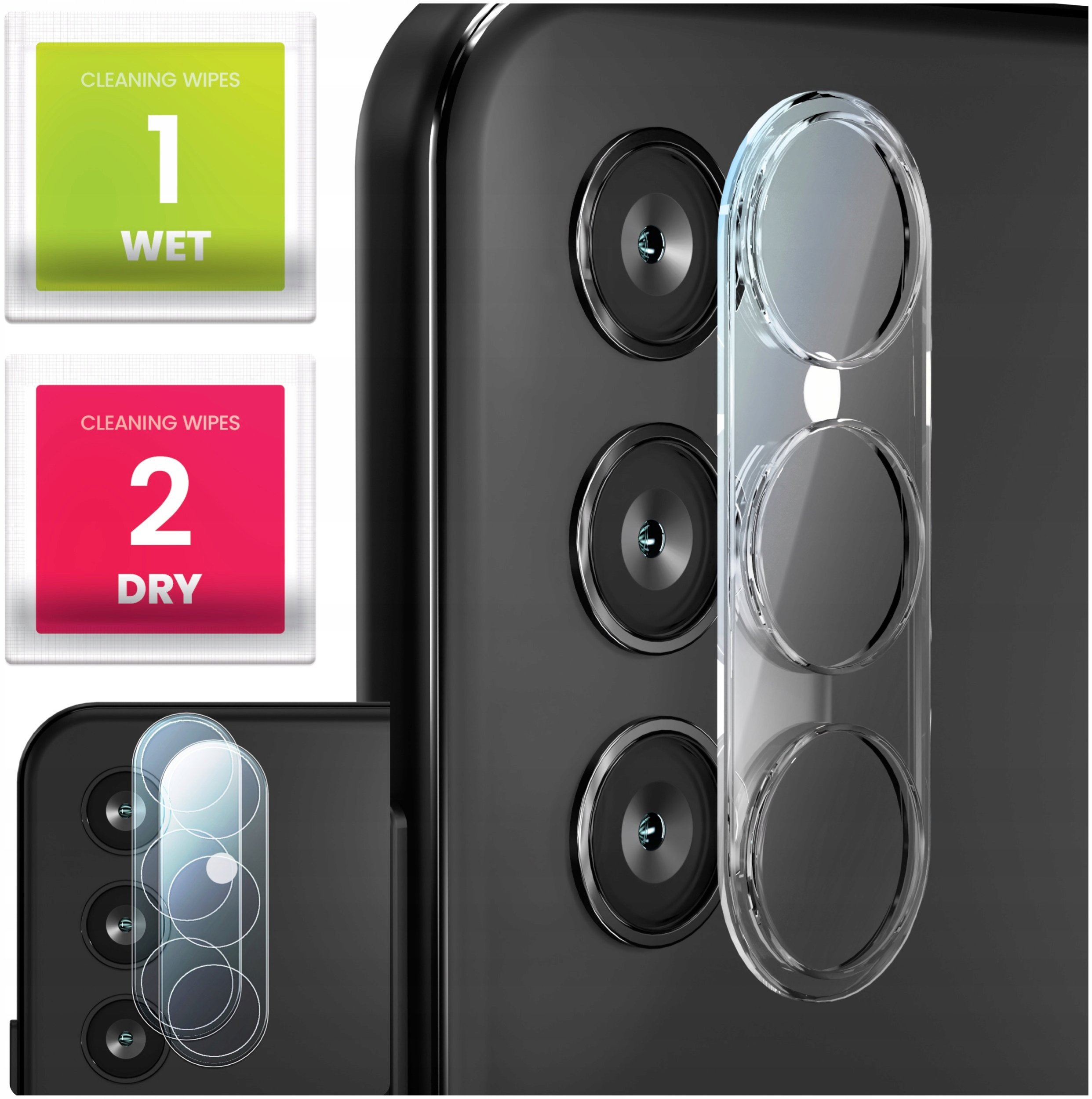 2-PAK Szkło Na Aparat Do Samsung Galaxy A05S 5G (Hartowane, Na Obiektyw)