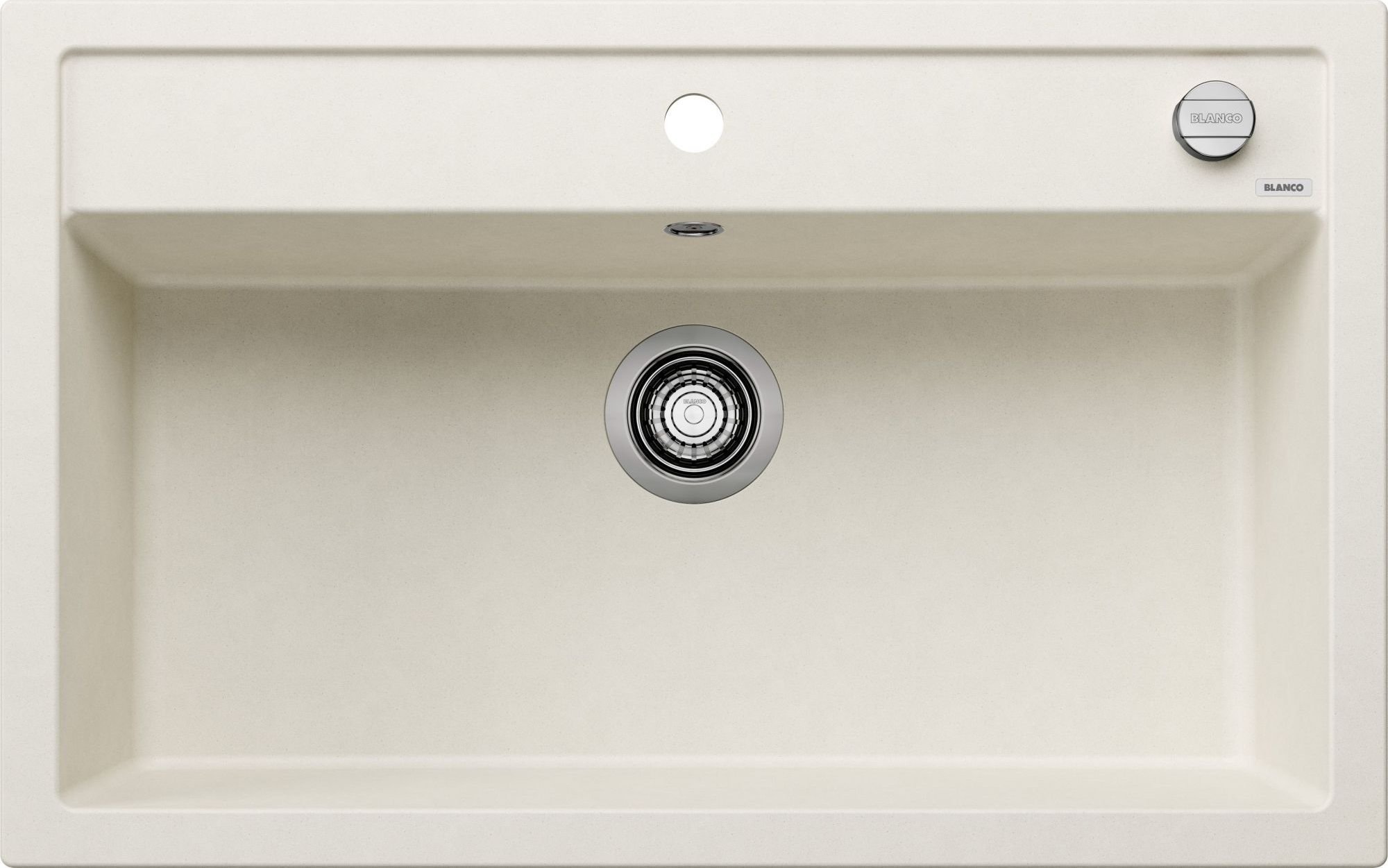 Zlewozmywak Blanco BLANCO DALAGO 8 Silgranit delikatny biały, korek auto.