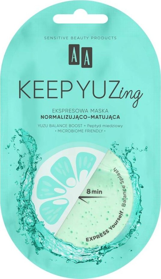 AA Keep Yuzing ekspresowa maska normalizująco-matująca 7ml