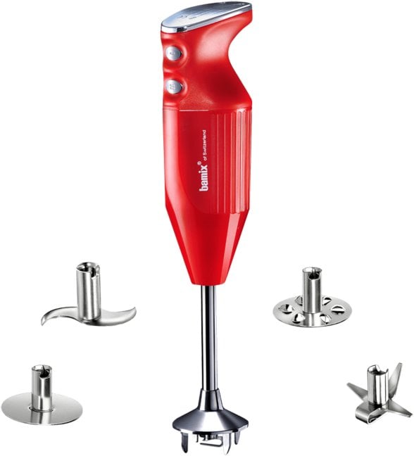 Bamix MAXX, Immersion blender, 350 W, Red