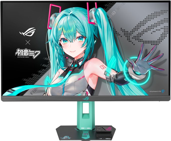 ASUS ROG Strix XG27ACMEG-G Hatsune Miku - 260Hz OC | QHD | Fast IPS | 27"